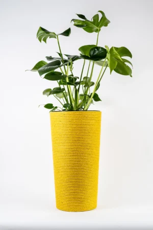 Doniczka jutowa żółta adoni 57 cm